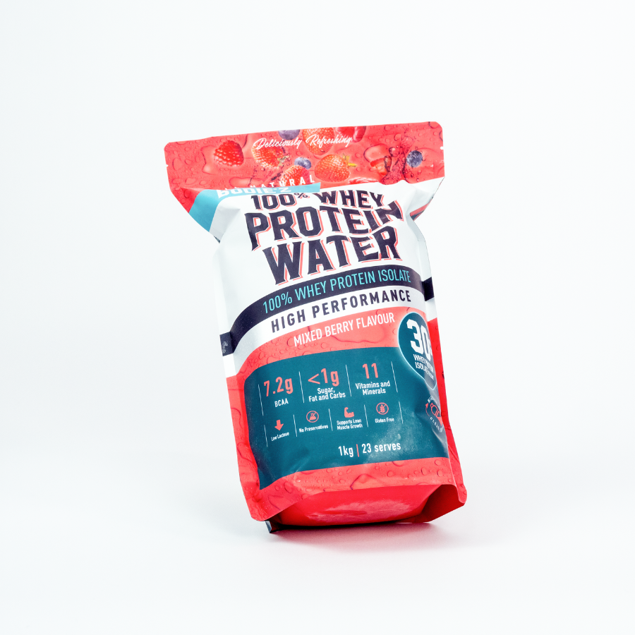 BODIE*Z Optimum Protein Powder Berry Pouch 1kg