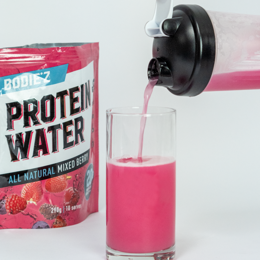 BODIE*Z Protein Water Powder Mixed Berry Pouch 290g