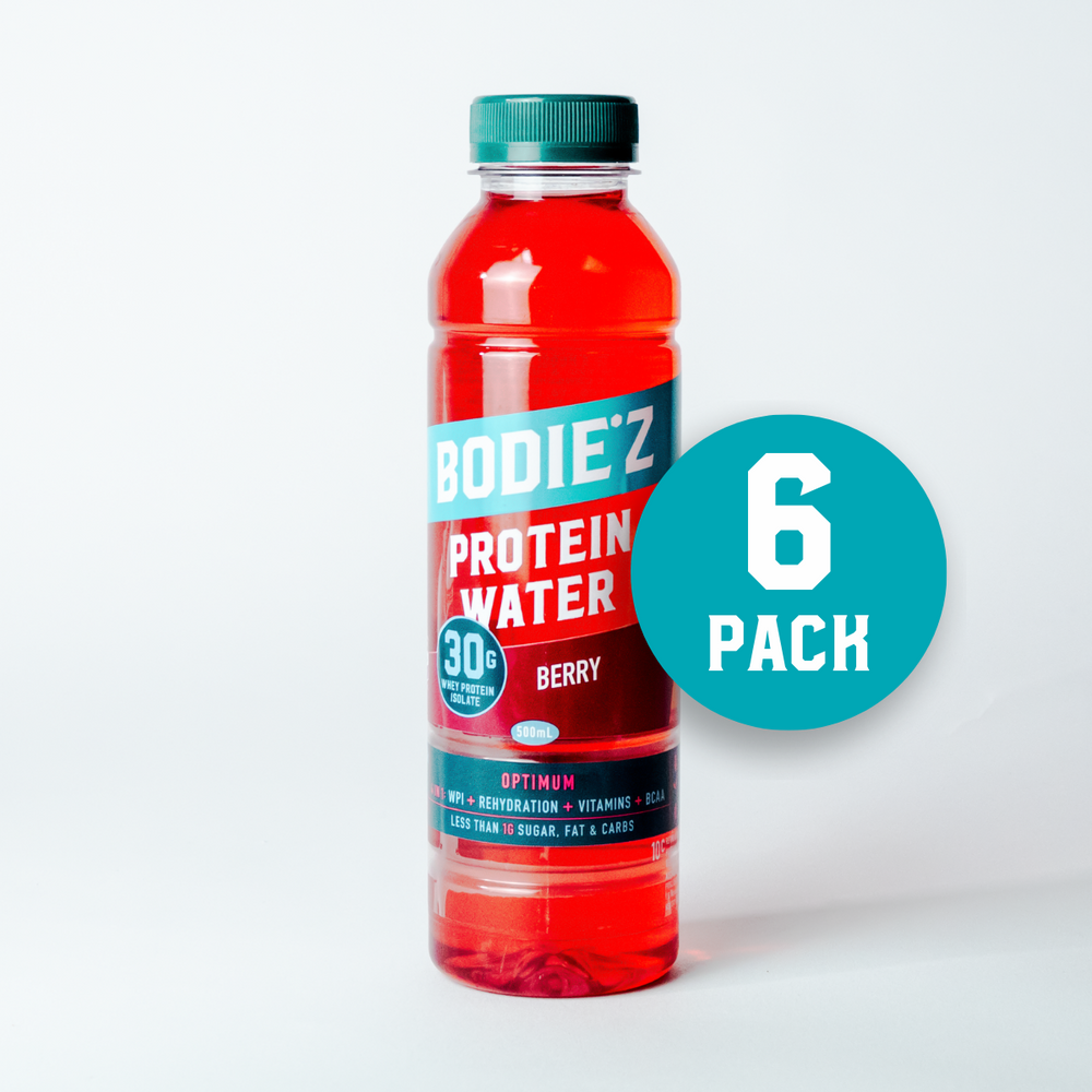 BODIE*Z Optimum Protein Water Berry 500ml 6 Pack