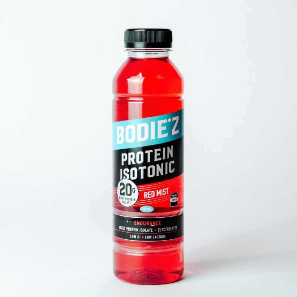 
            
                Load image into Gallery viewer, BODIE*Z Endurance Protein Water Red Mist 500ml - BODIE*Z
            
        