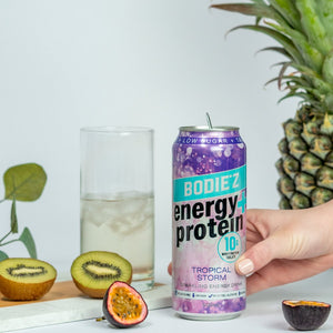 
            
                Load image into Gallery viewer, BODIE*Z Energy + Protein Tropical Storm 500ml - BODIE*Z
            
        