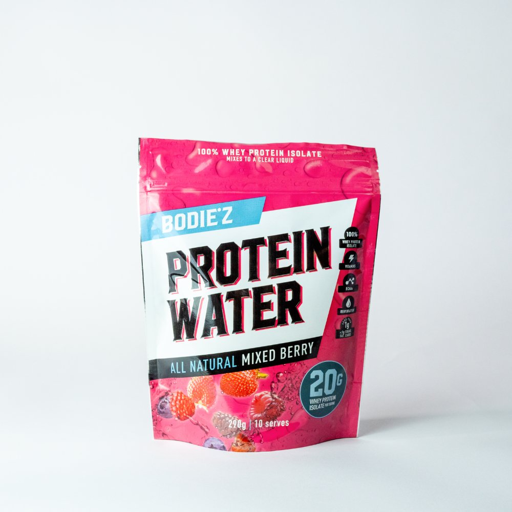 BODIE*Z Protein Water Powder Mixed Berry Pouch 290g - BODIE*Z